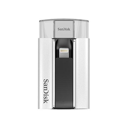 SanDisk iXpand フラッシュドライブ 16GB [iPhone/iPad のデータ転送やバックアップに最適] SDIX-016G-J57 B00T5HST16｜awyh