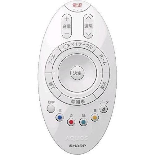 SHARP AQUOS 液晶テレビ 本体とリモコン付き　動作確認済み シャープ(SHARP)液晶テレビ 純正リモコンGA982WJSA(0106380357) : AW