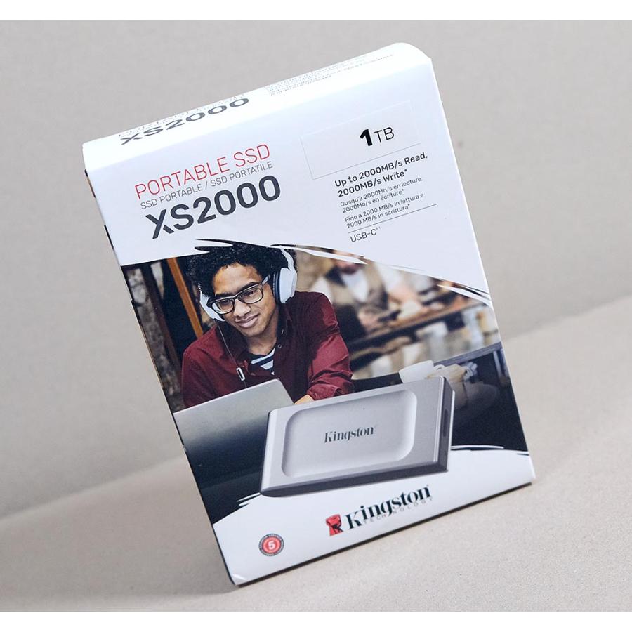 Kingston 外付けSSD 1TB SXS2000/1000G Kingston XS2000 1TB USB-C Portable External SSD (SXS2000