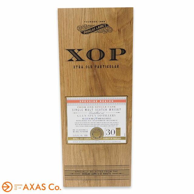 XOP(エクストラ オールド パティキュラー)グレンスペイ 30年 1986 XOP エクストラ オールド パティキュラー グレンスペイ 30年