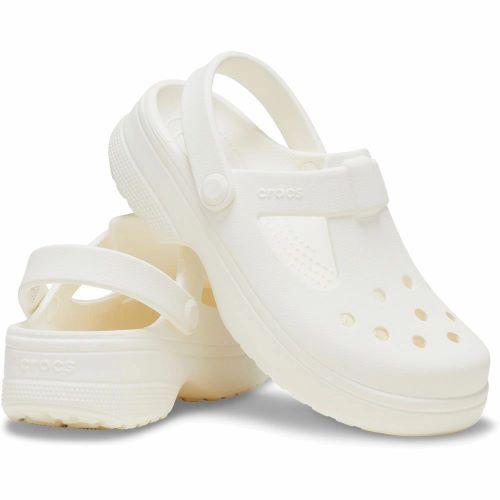 crocs(クロックス) クラシック メリー ジェーン クロッグK 210615 Col.Chalk サイズ C11 (18.0cm) EC ...