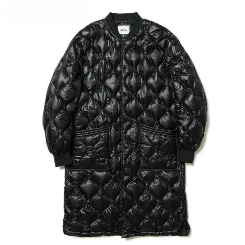 NANGA ONION QUILT HALF COAT (MEN) L ブラック NANGA(ナンガ) ONION QUILT DOWN HALF COAT(MEN) Col.BLK サイズ M（EC