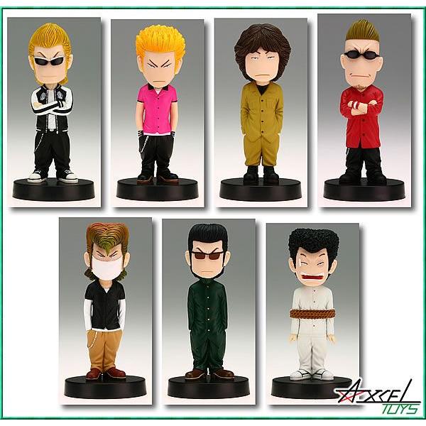 クローズ＆ワースト クレイジーキッズ Ｖｏｌ．１ ＺＡＣＣＡ Ｐ．Ａ．Ｐ流通版 ノーマル全７種セット