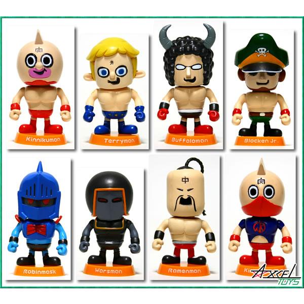 キン肉マン トイフル パンソンワークス 首振りフィギュア【16体】☆レア☆ ＃ キン肉マン トイフル パンソンワークス 首振りフィギュア【16体
