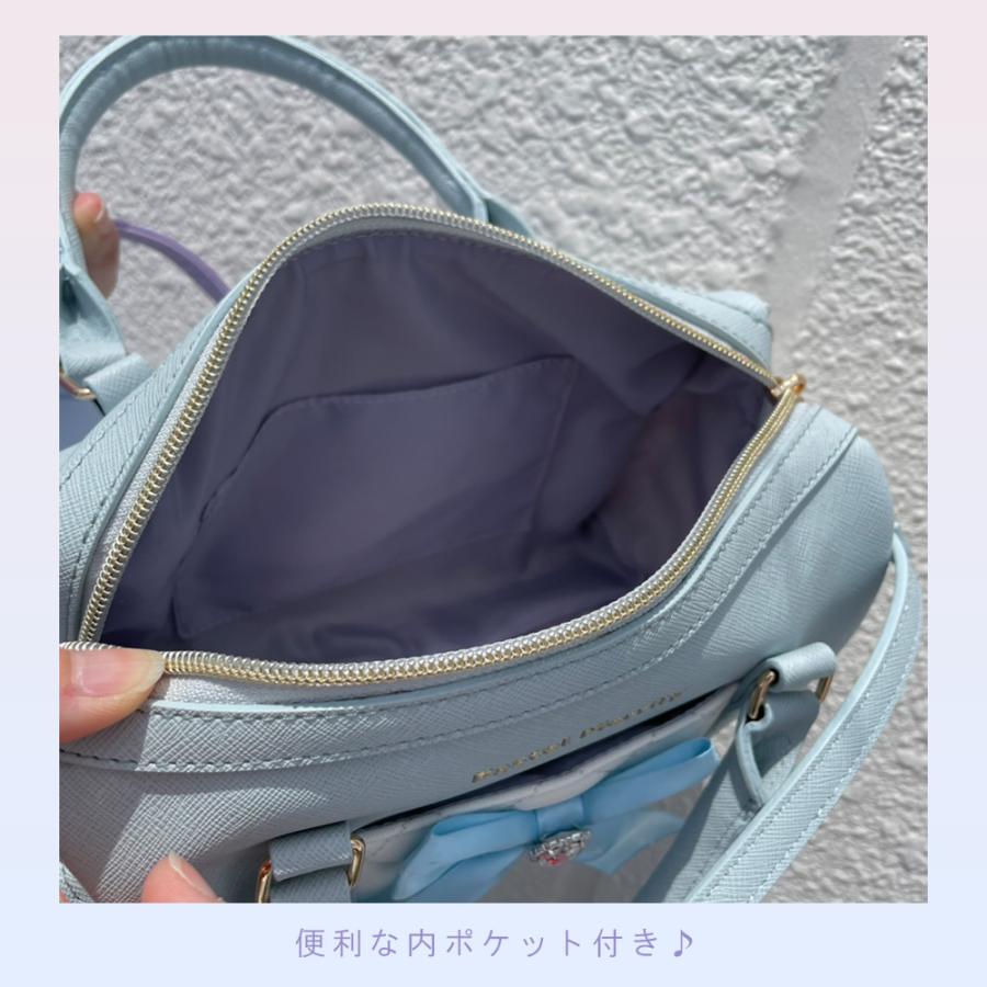 Pastel Merrily合皮リボン付ミニボストン : AXCIS - 通販 - Yahoo