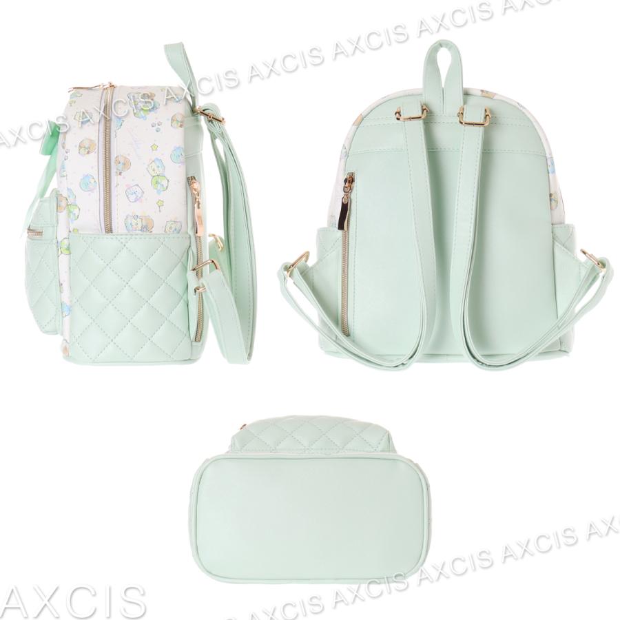 すみっコぐらし リボン付き合皮ミニデイパック / リボン型 2022新作