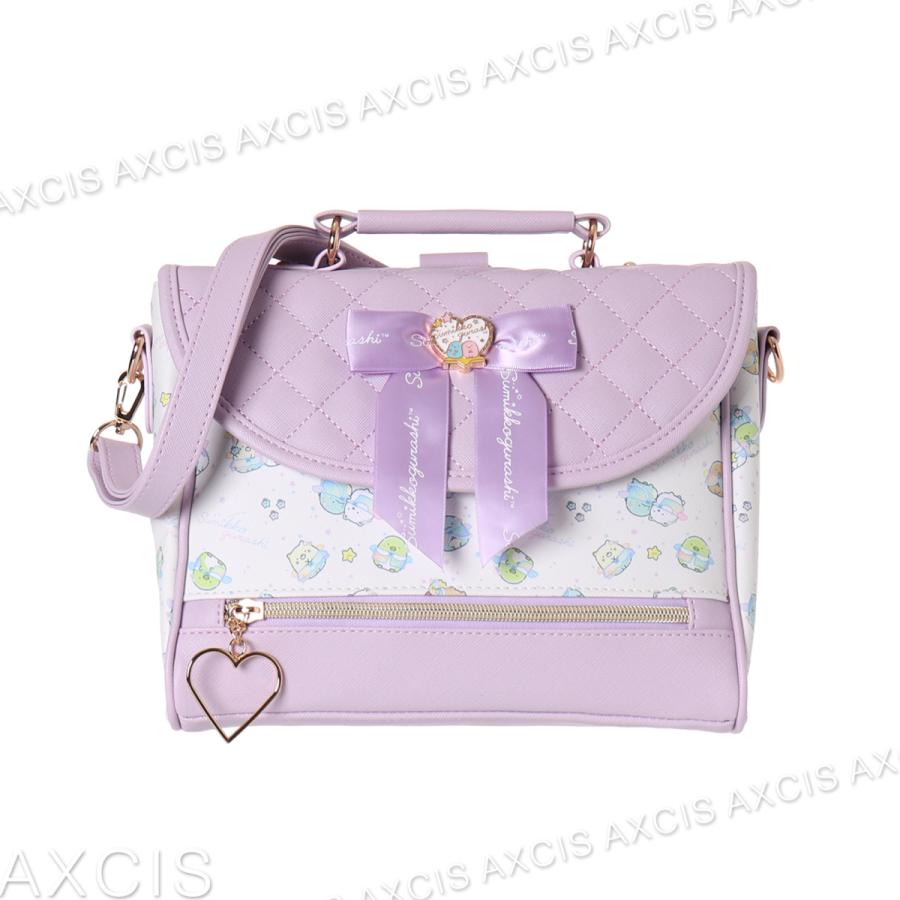 すみっコぐらし 合皮リボン付3WAYショルダー : AXCIS - 通販