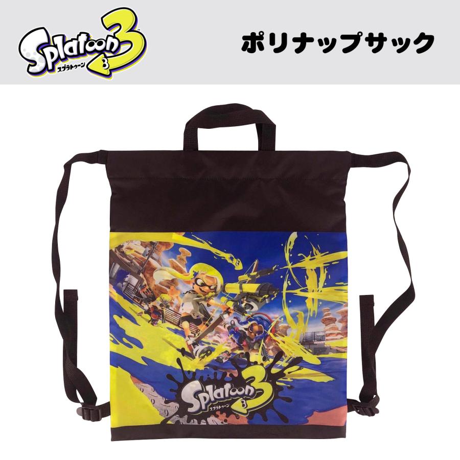 スプラトゥーン ニンテンドー 限定バッグ ビニールリュックサック スプラトゥーン ニンテンドー 限定バッグ ビニールリュックサック