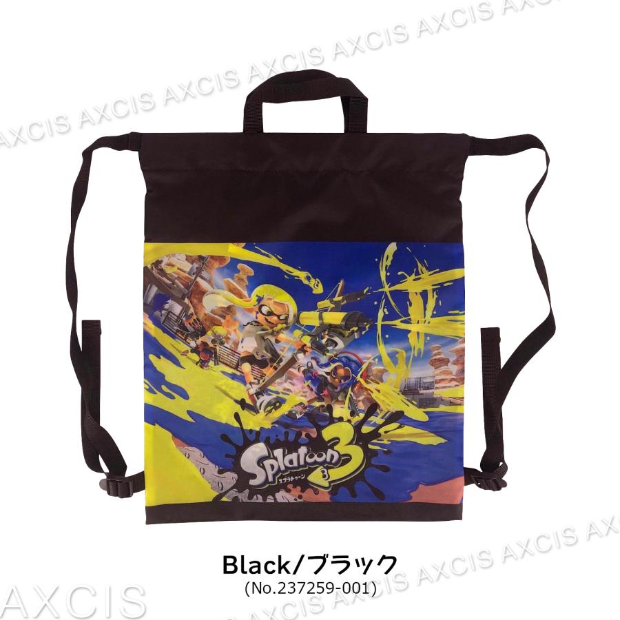 任天堂　スプラトゥーン　バッグ スプラトゥーン3 ラッピング×エコバッグ S（イカ［ライトブルー