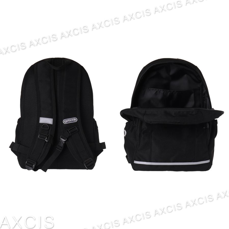 OUTDOOR デイパック ポリ ラバー付き アウトドア リュック スクール 小