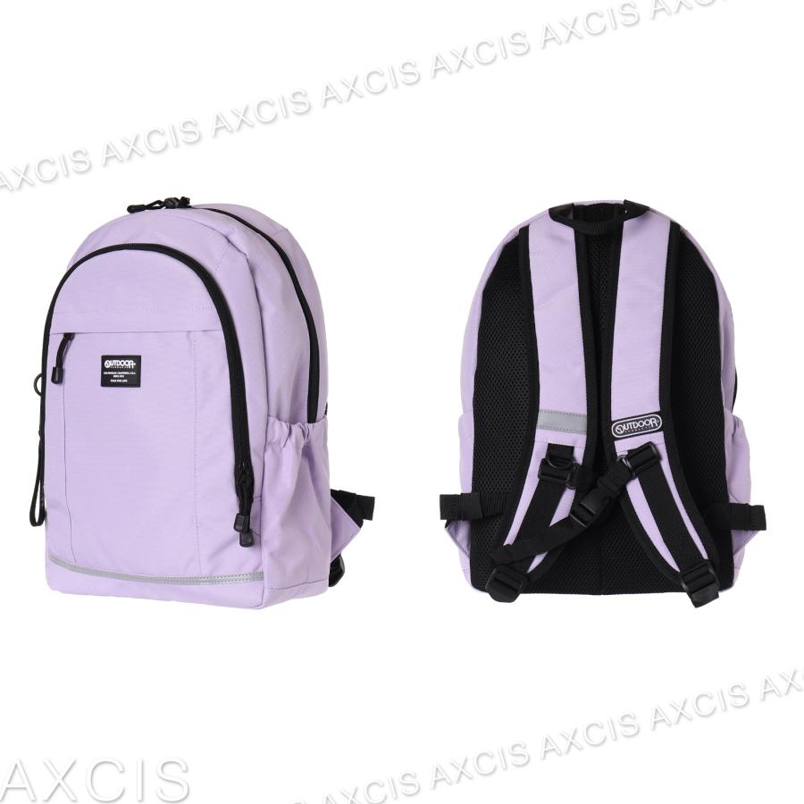 OUTDOOR デイパック ポリ ラバー付き アウトドア リュック スクール 小
