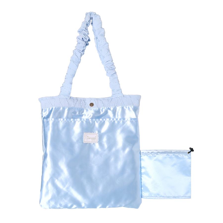 推し活バッグ トートバッグ 大容量 Mineed by Osel ポリギャザー トート 推しカラー シンプル 肩掛け 手提げ |  | 16