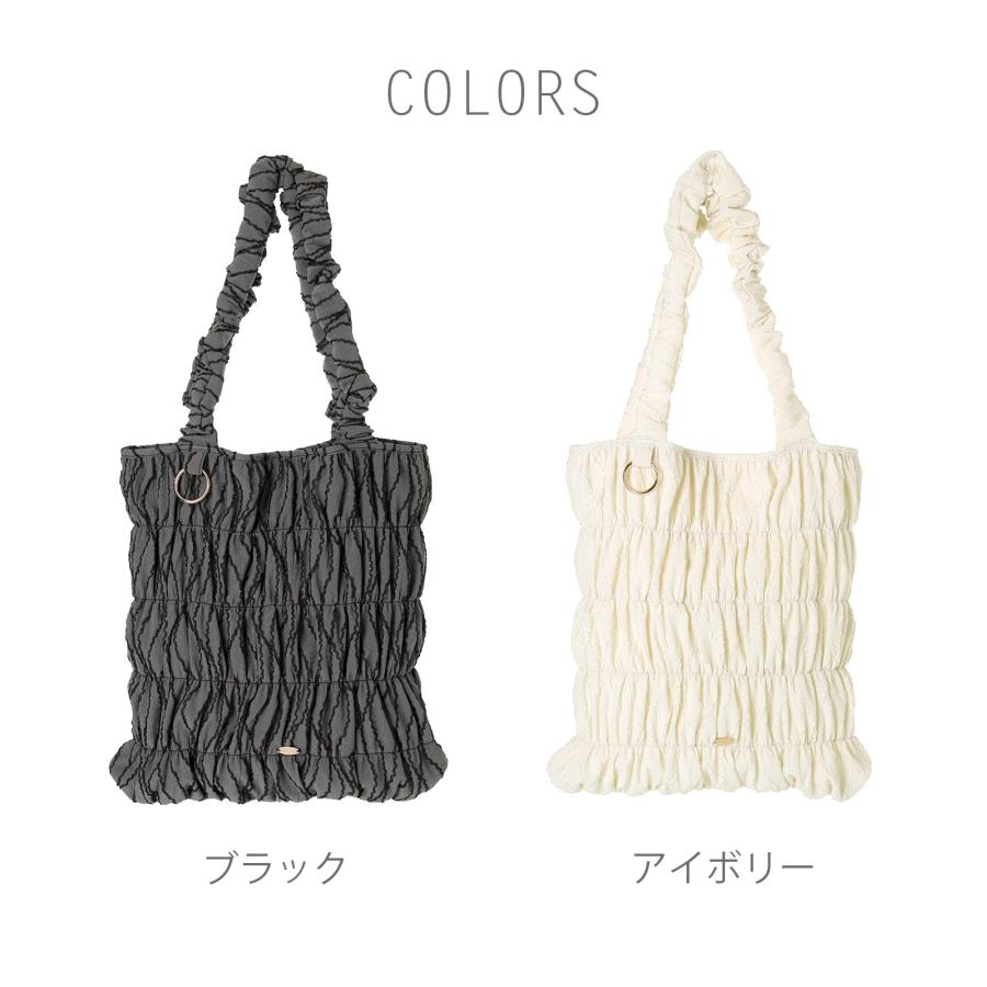 推し活バッグ トートバッグ 大容量 Mineed by Osel ポリギャザー トート 推しカラー シンプル 肩掛け 手提げ |  | 08