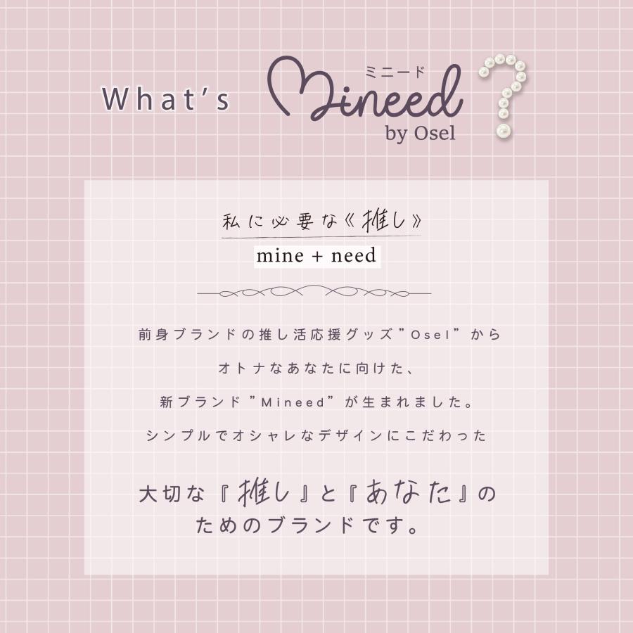 Mineed by Osel 推し 窓 横型トート 痛バ 2WAY 推し活バッグ キャリー