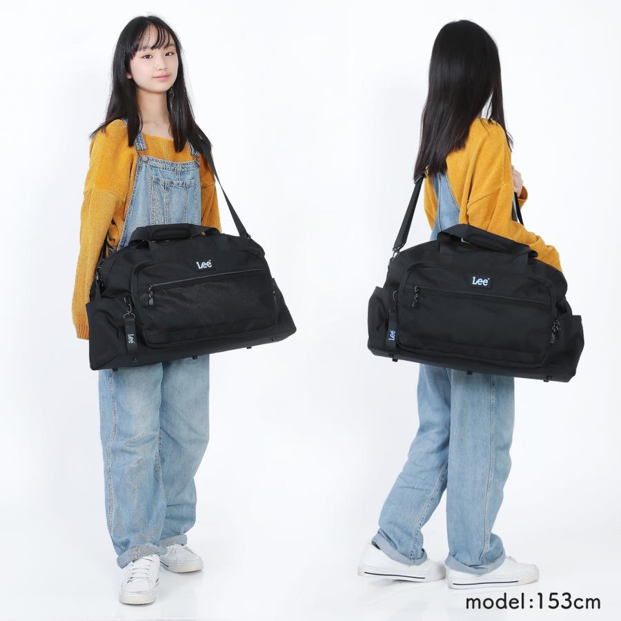 Lee トラベルボストン ポリエステル 旅行 修学旅行 トラベルバッグ