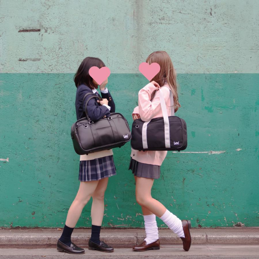Lee スクールボストン スクバ JK 学生 合皮 : AXCIS - 通販 - Yahoo
