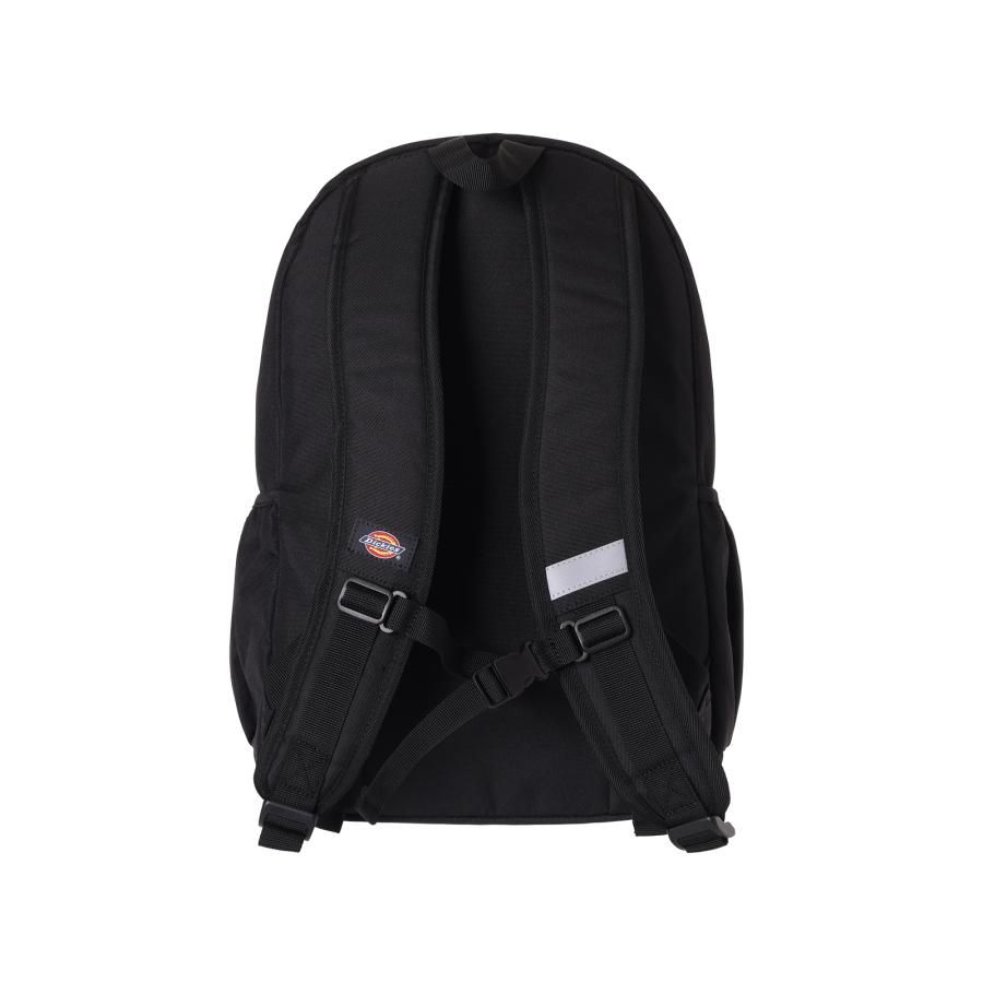 XLARGE ブラックリュック メッシュポケット付き　お値下げ Dickies デイパック メッシュ ポケット付 ポリ ディッキーズ