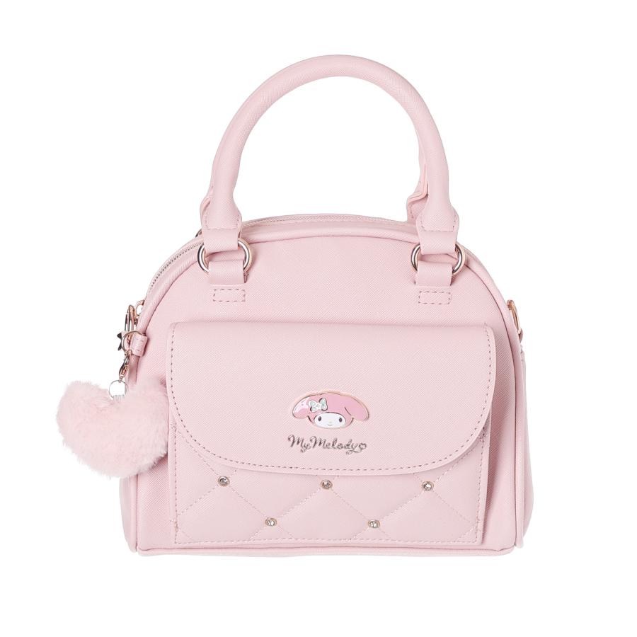 合皮 フラップ付き 2WAY ボストン サンリオキャラクターズ クロミ マイ