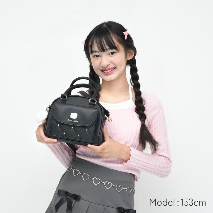 合皮 フラップ付き 2WAY ボストン サンリオキャラクターズ クロミ マイ