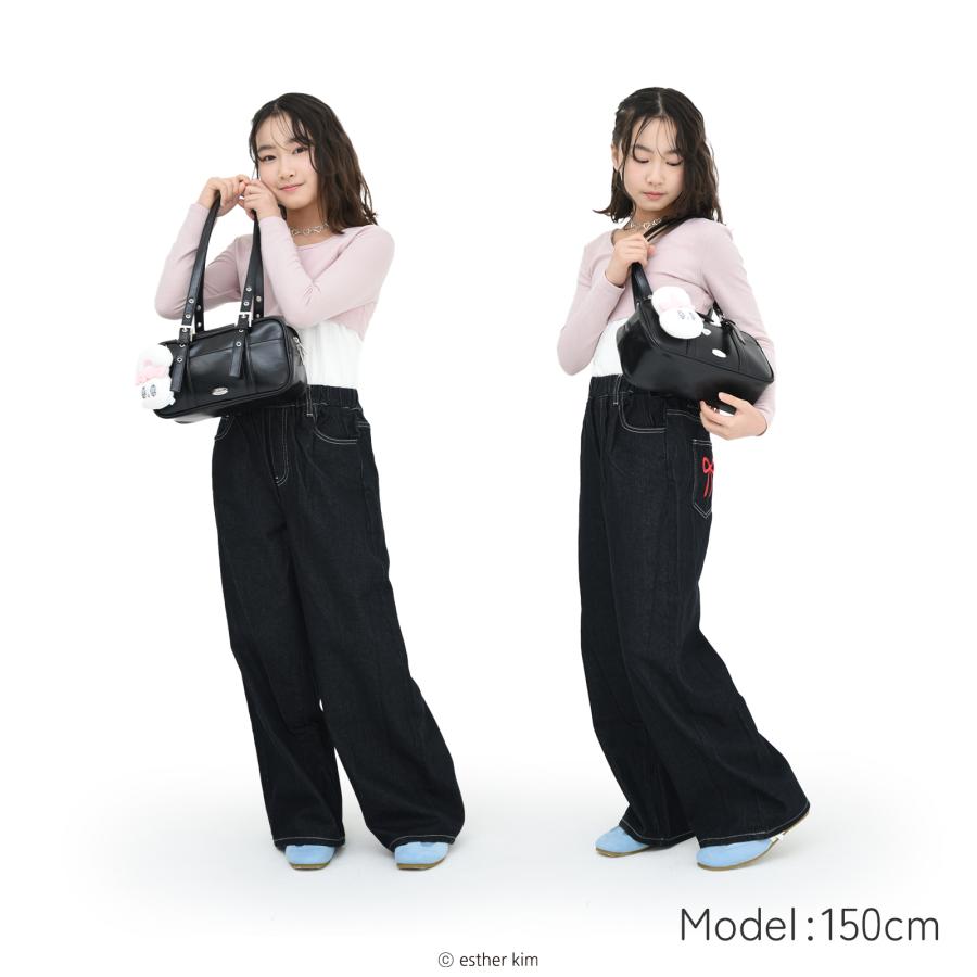 エスターバニー 合皮 ぬいぐるみ付 ボストンバッグ レディース Esther