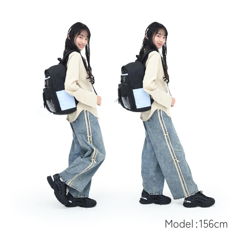サンリオキャラクターズ バックル ぬい付 デイパック 17L リュック