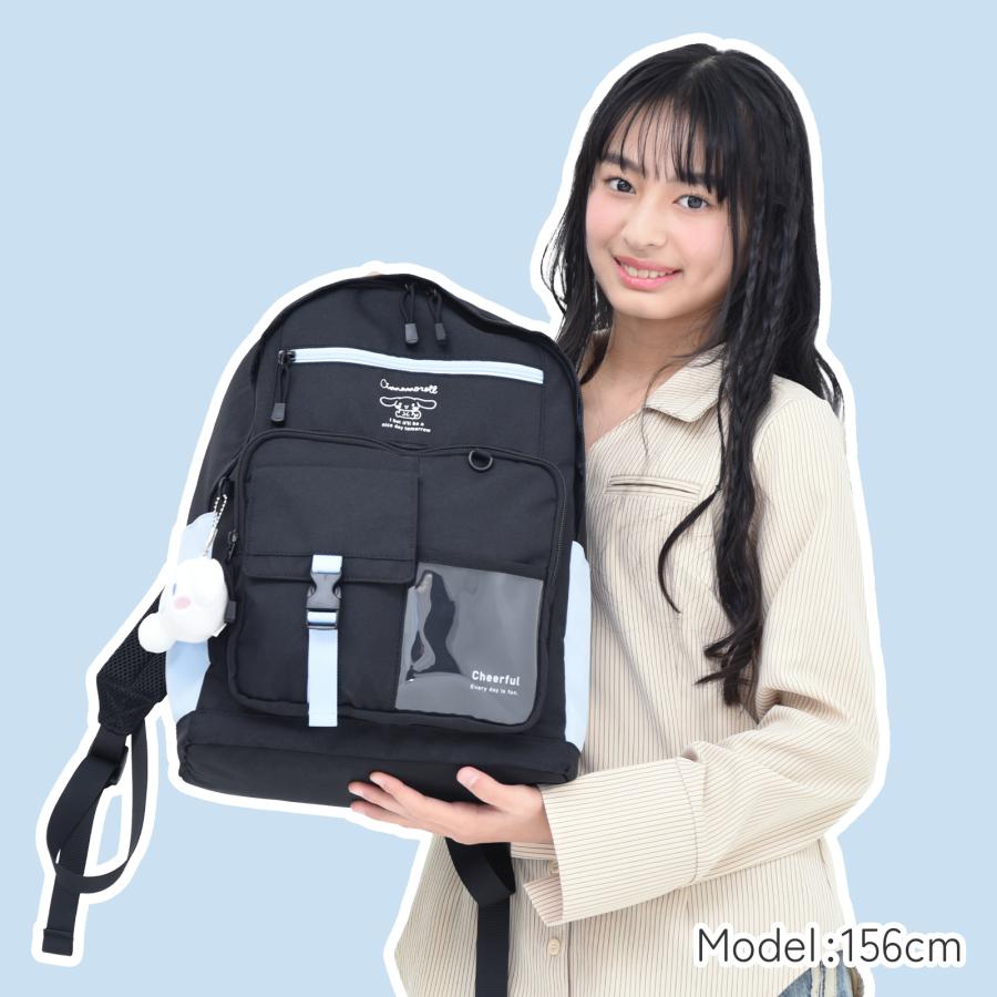サンリオキャラクターズ バックル ぬい付 デイパック 17L リュック