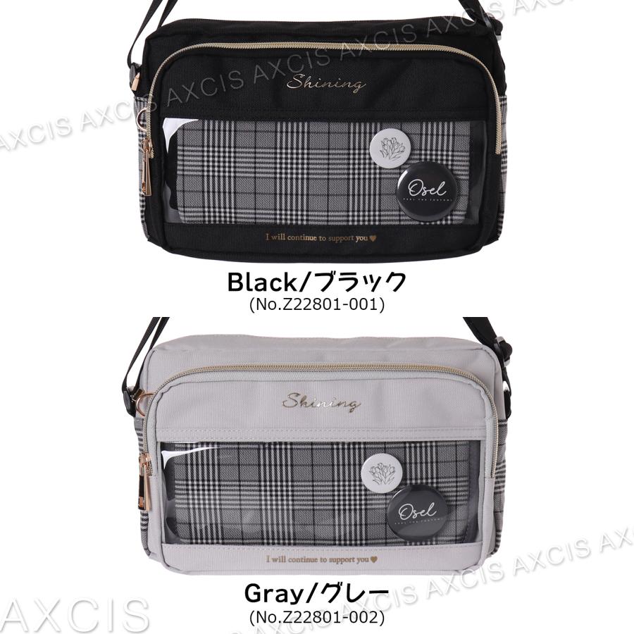 Osel Coboca+ポリ×グレンチェックショルダー(缶バッチ) : AXCIS - 通販