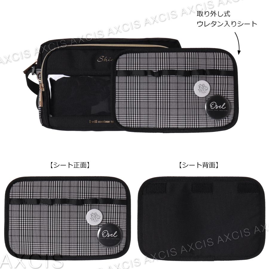 Osel Coboca+ポリ×グレンチェックショルダー(缶バッチ) : AXCIS - 通販
