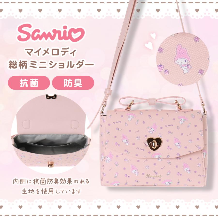 sanrio（サンリオ） Coboca+ 軽量合皮マイメロ総柄ミニショルダー