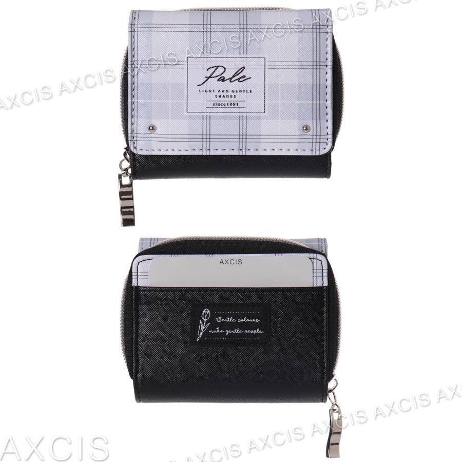 Coboca+SIAA合皮グレンチェックミニ財布 : AXCIS - 通販 - Yahoo