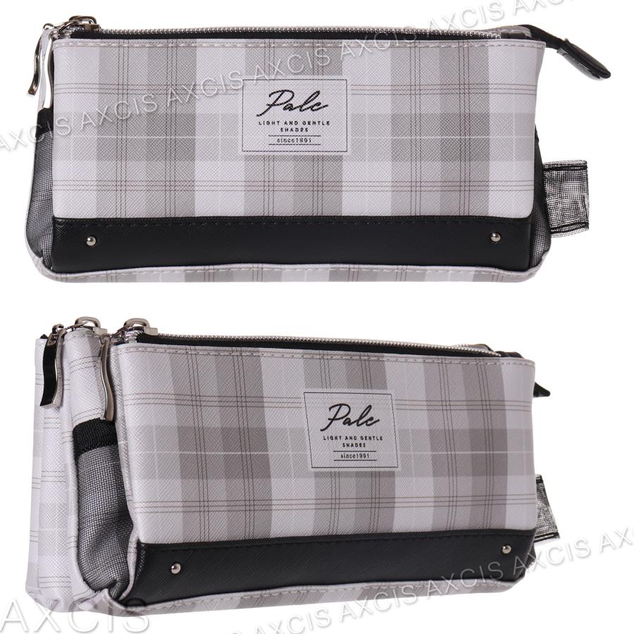 Coboca+SIAA合皮グレンチェックオープンポーチ : AXCIS - 通販 - Yahoo