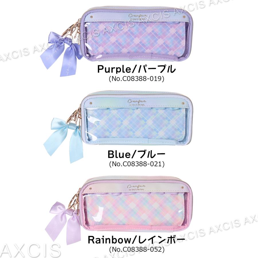 Osel Coboca+合皮グラデチェック多機能ポーチ : AXCIS - 通販