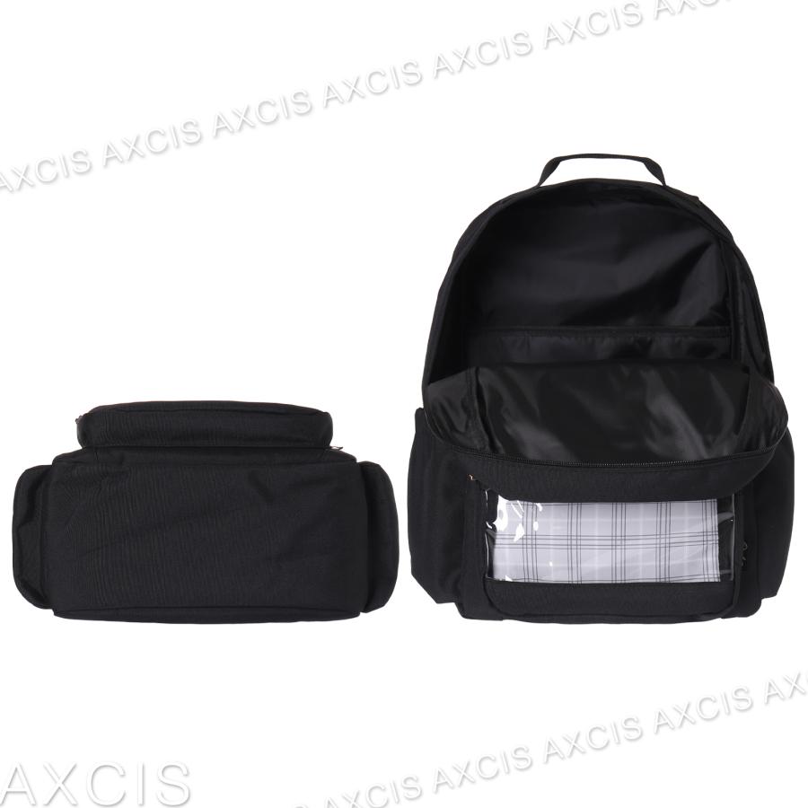 Osel Coboca+ポリチェックメッシュポケット付デイパック : AXCIS