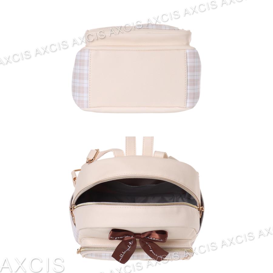 Coboca+合皮チェックぺたともミニデイパック : AXCIS - 通販 - Yahoo