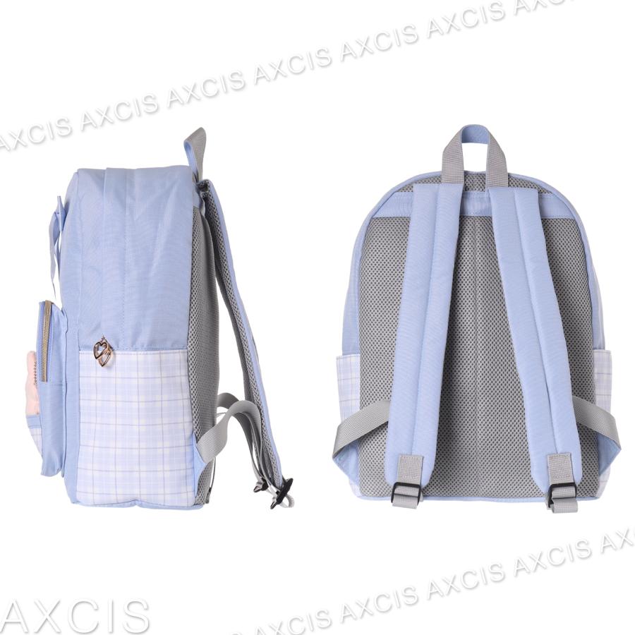 Coboca+ ポリ チェック リボン ぺたとも デイパック 鞄 かばん バッグ