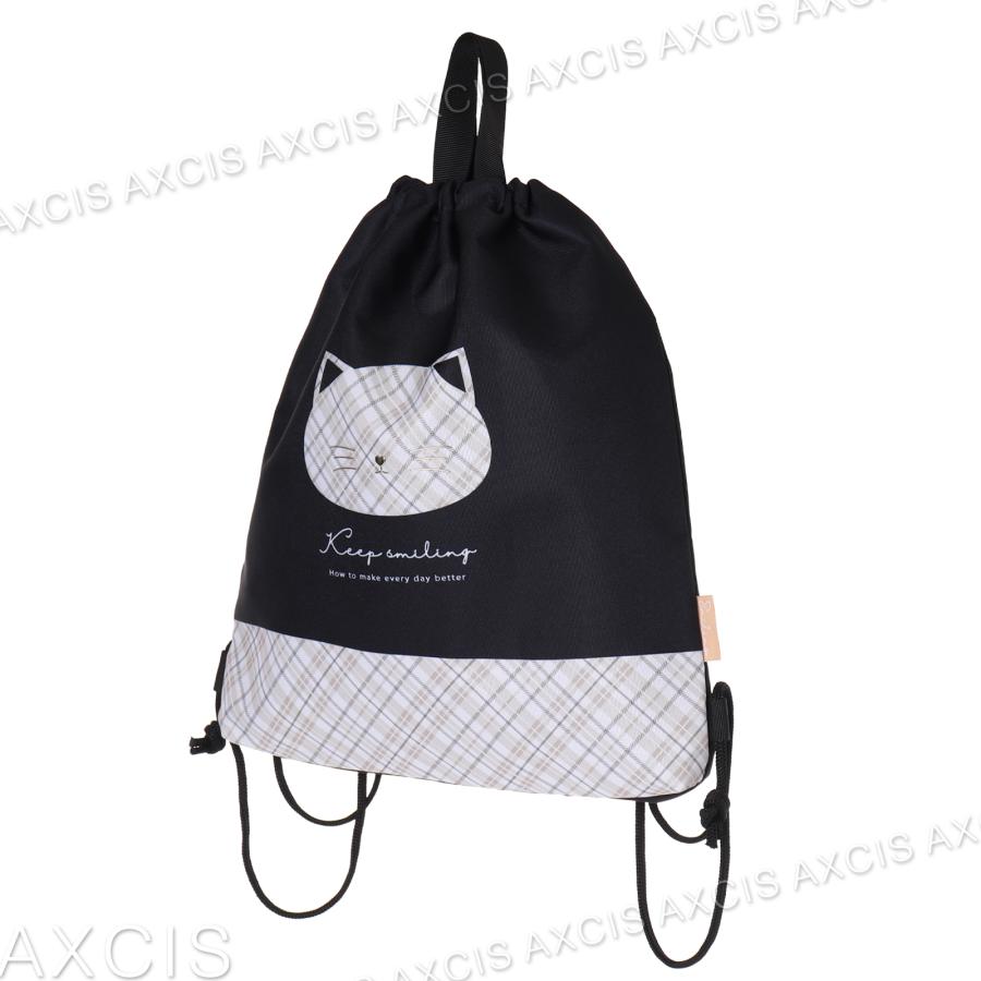 SALE30%OFF】Coboca+ポリ×チェックネコナップサック : AXCIS - 通販
