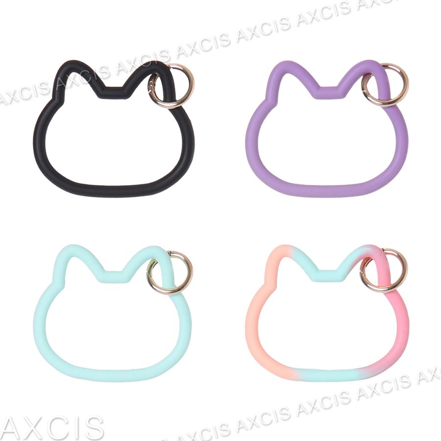 デイパック ポリ TPU ネコ シリコン チャーム付き Coboca+ 猫 ねこ