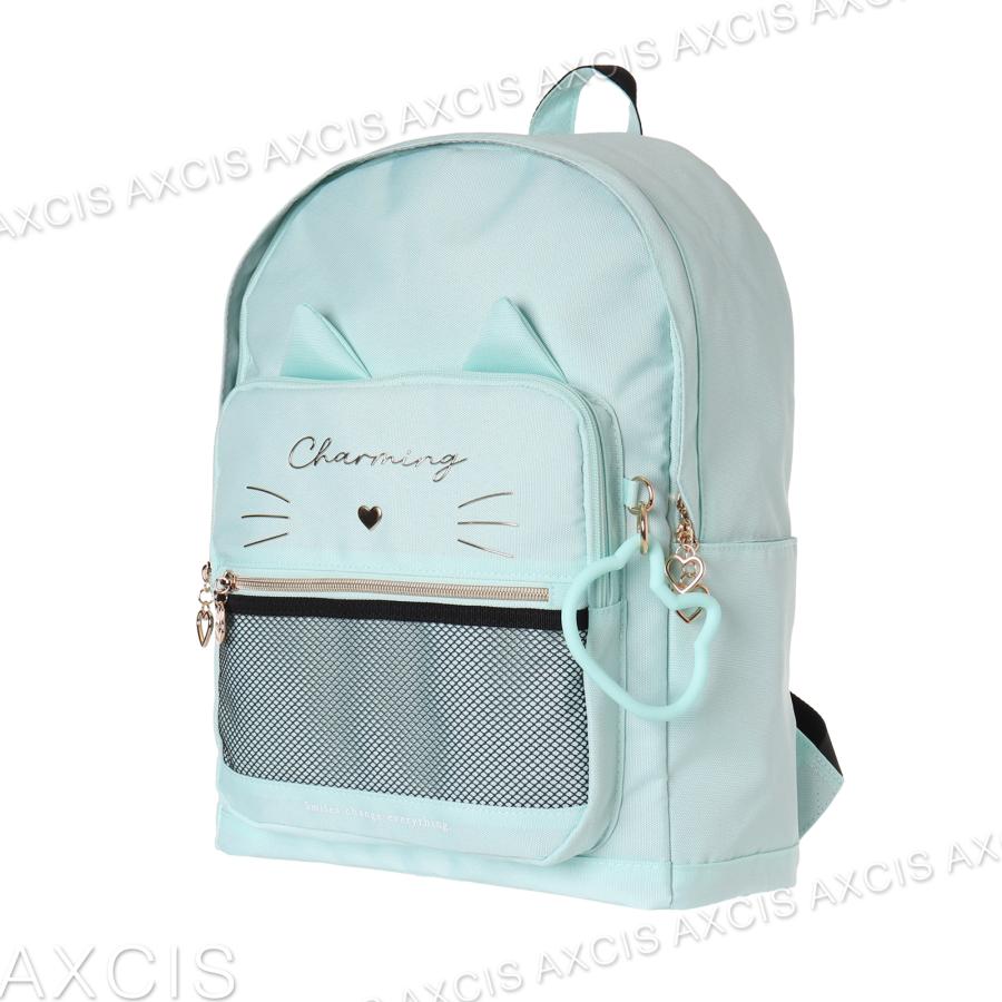 新品未使用 CHARLOTTE OLYMPIA リュック デニム 猫 キャット デイパック ポリ TPU ネコ シリコン チャーム付き Coboca+ 猫 ねこ