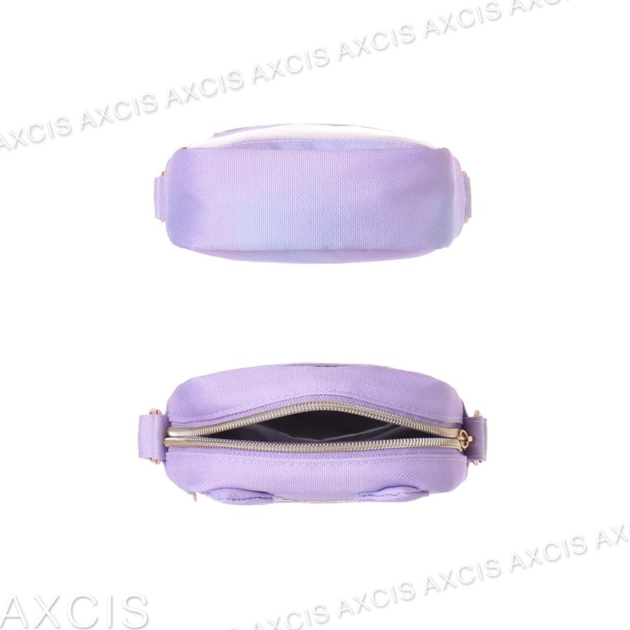 縦ショルダー ネコ リボン付き ポリ PVC チェック Coboca+ 猫柄