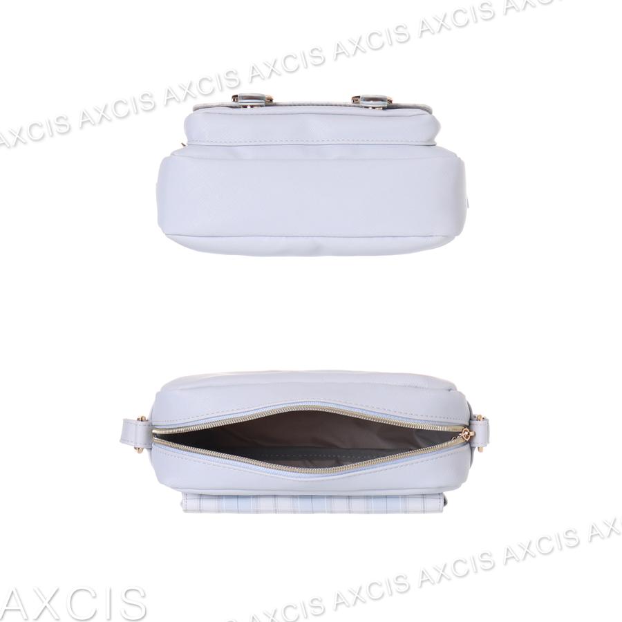 ショルダー ベルト バックル ネコ チェック 合皮 Coboca+ : AXCIS