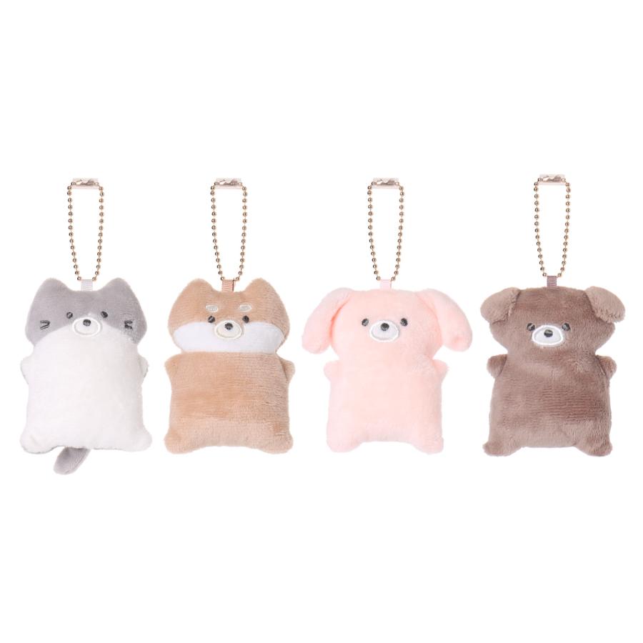 デイパック ぺたとも リボン チェック ポリ Coboca+ アニマル 動物