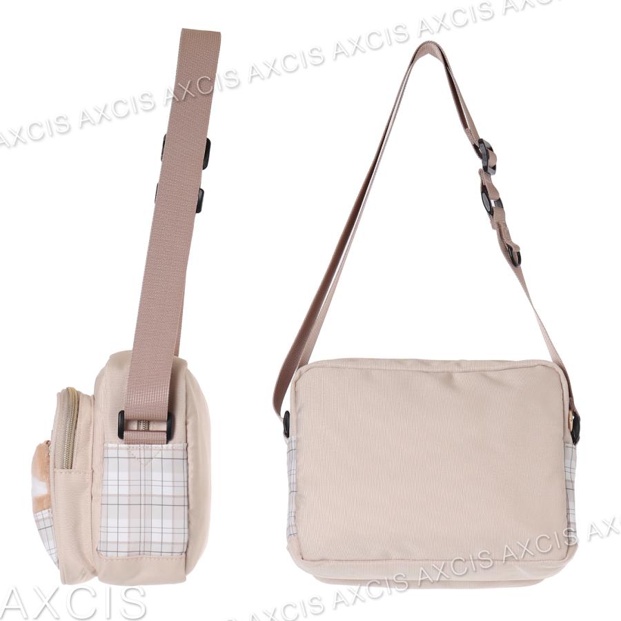 ショルダー ぺたとも チェック ポリ Coboca+ : AXCIS - 通販