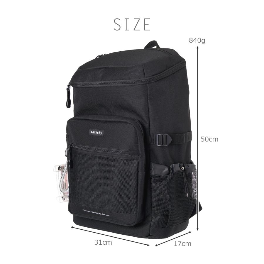 Coboca+ ボックス デイパック サイド ポケット ドロスト クリアケース