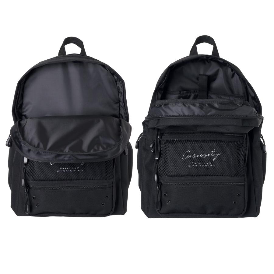 Coboca+ デイパック 2層 ラバープレート ポーチ 付き ポリ ユニ