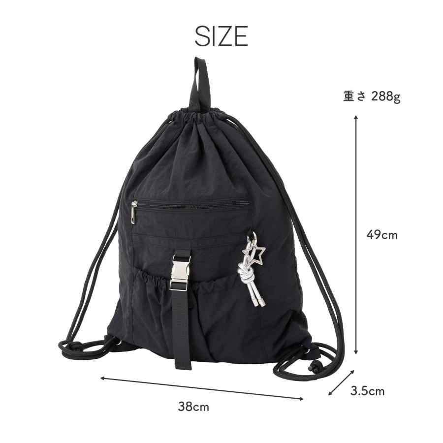 ナップ ナイロン ナップサック knapsack 韓国バッグ リュック