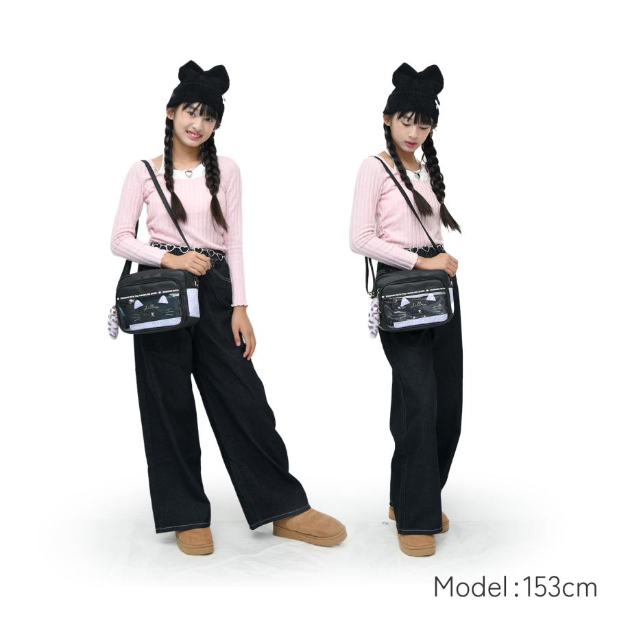 ヒョウ柄 ショルダーバッグ Heavy Chearful ショルダーバッグ レディースバッグ レオパード ヒョウ柄 お財布