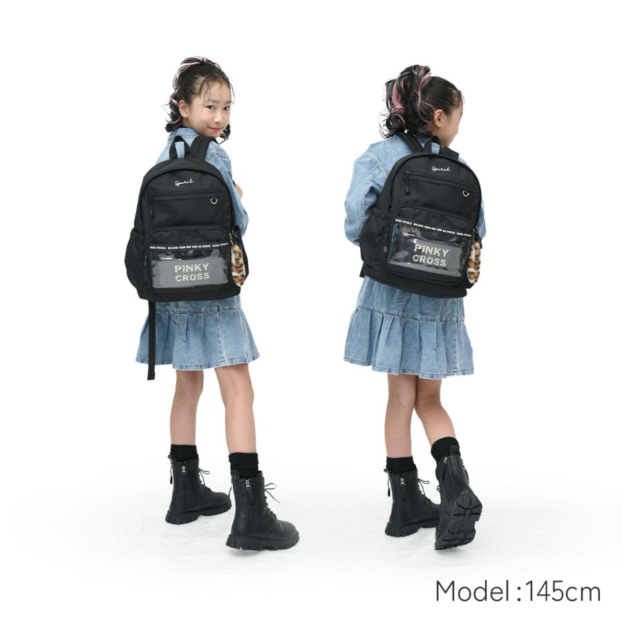 PINKY CROSS デイパック バッグ 17L ポリエステル リュック ギャル