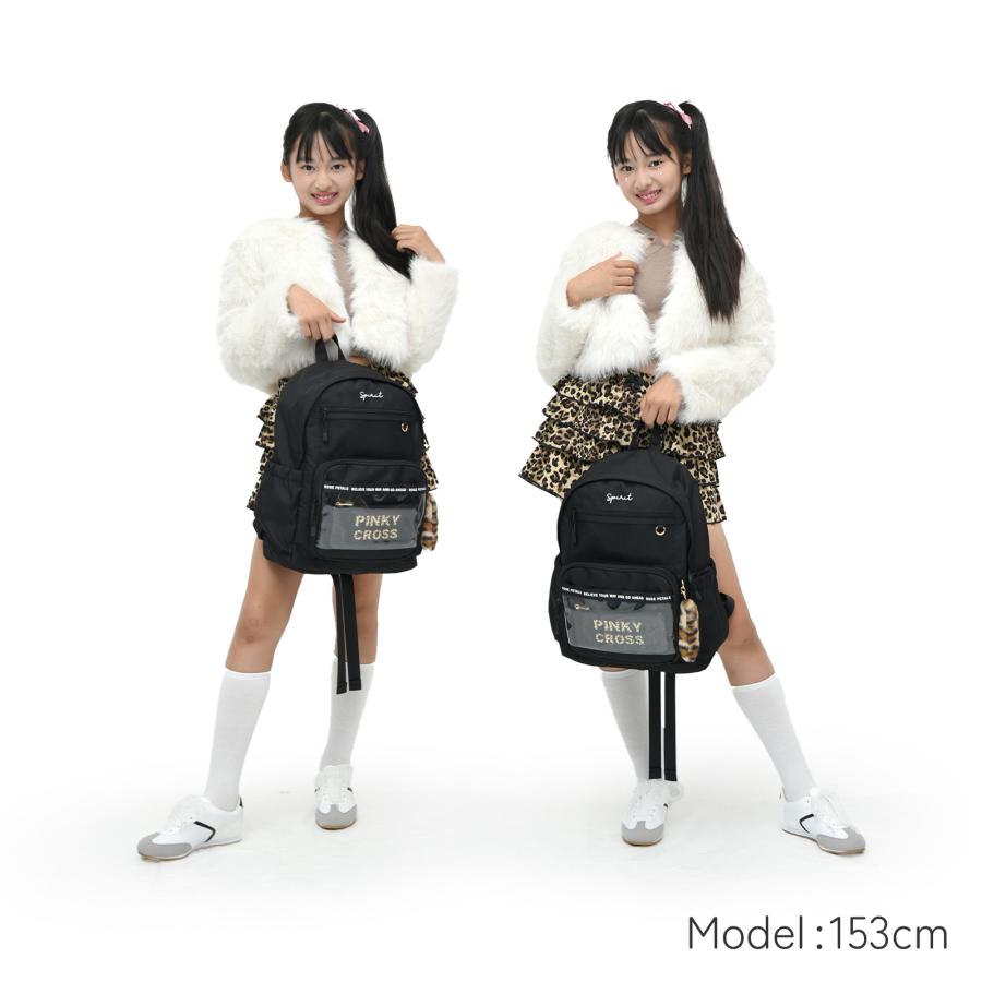 PINKY CROSS デイパック バッグ 17L ポリエステル リュック ギャル