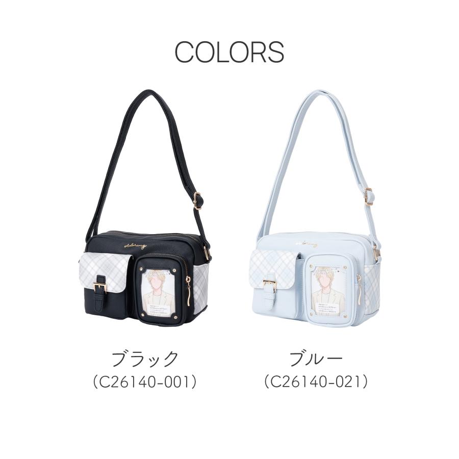 ショルダーバッグ 合皮 窓付き Coboca+ レディース 推し活 痛バッグ