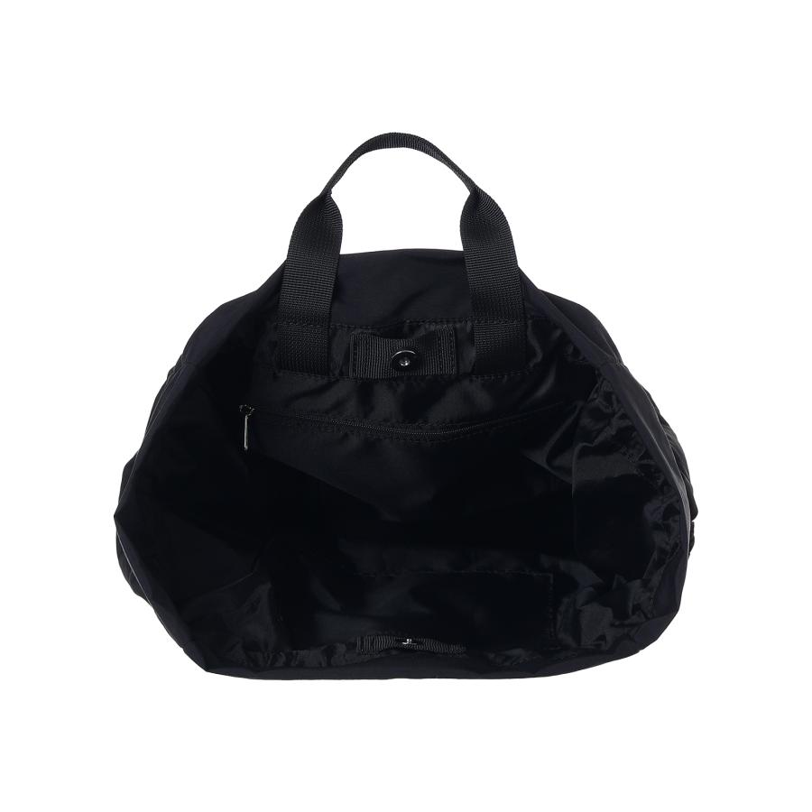 巾着リュック リュックサック ナイロン ギャザー メッシュポケット 12L